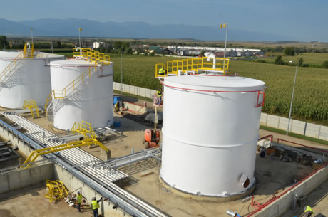 Construcție depozit de carburanți – Făgăraş Sercaia